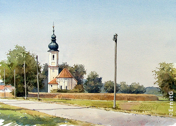 Lohkirchen ( Aquarell - OD)