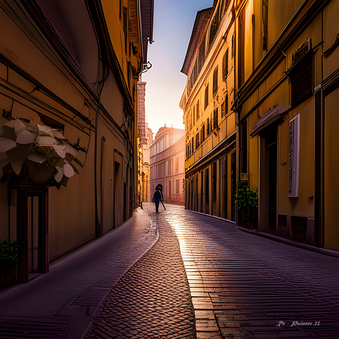 Loin des grandes foules de touristes. Rome