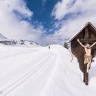 Loipe und Wanderweg zum Körbersee