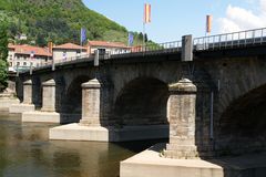 Loire-Brücke in Brives-Charensac