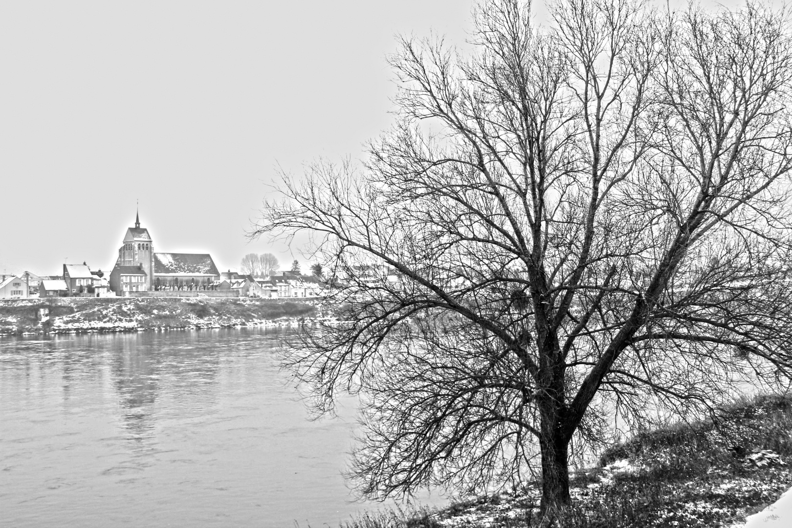 Loire en hiver