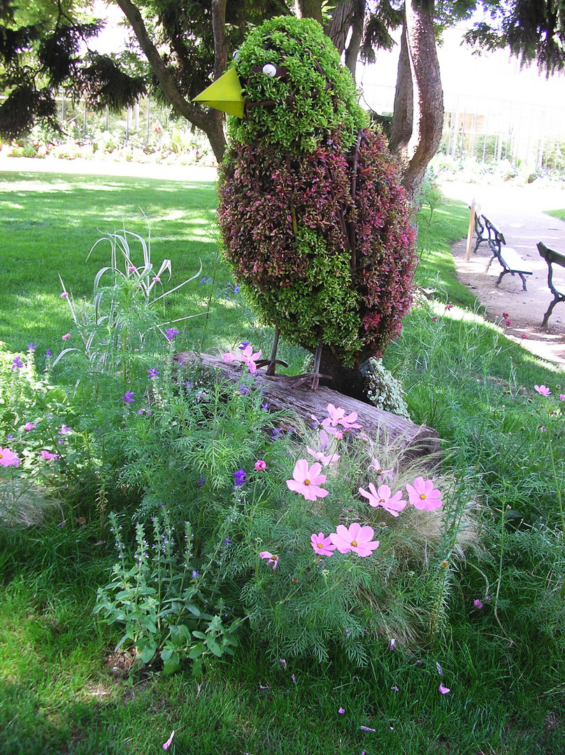 L'oiseau fleurs