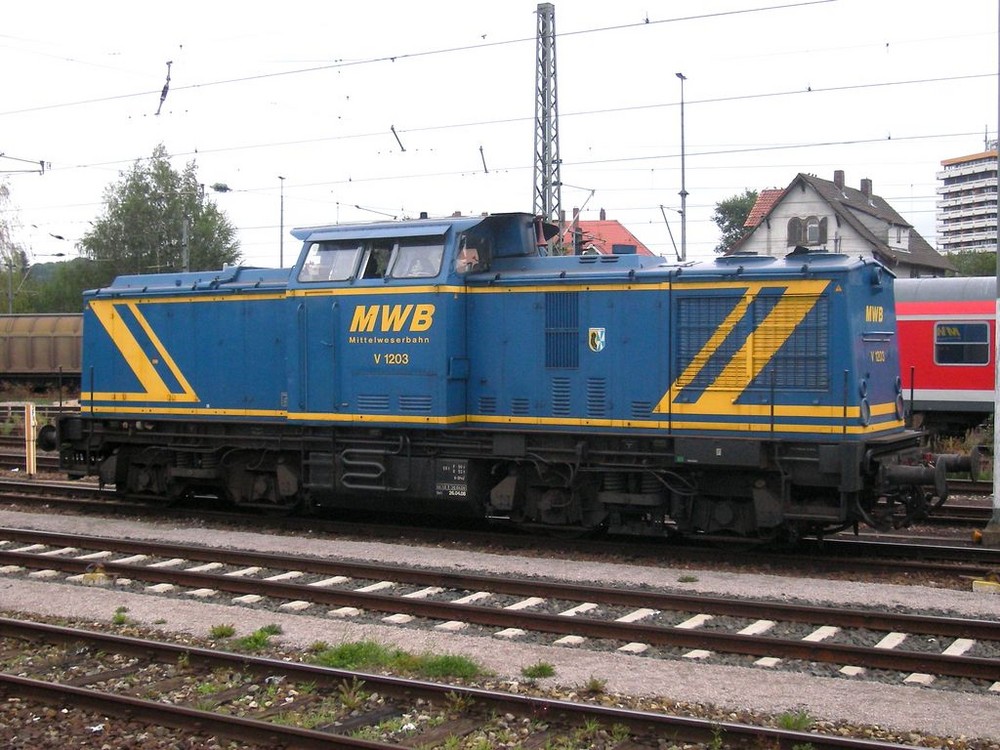Lok 1203 der MWB