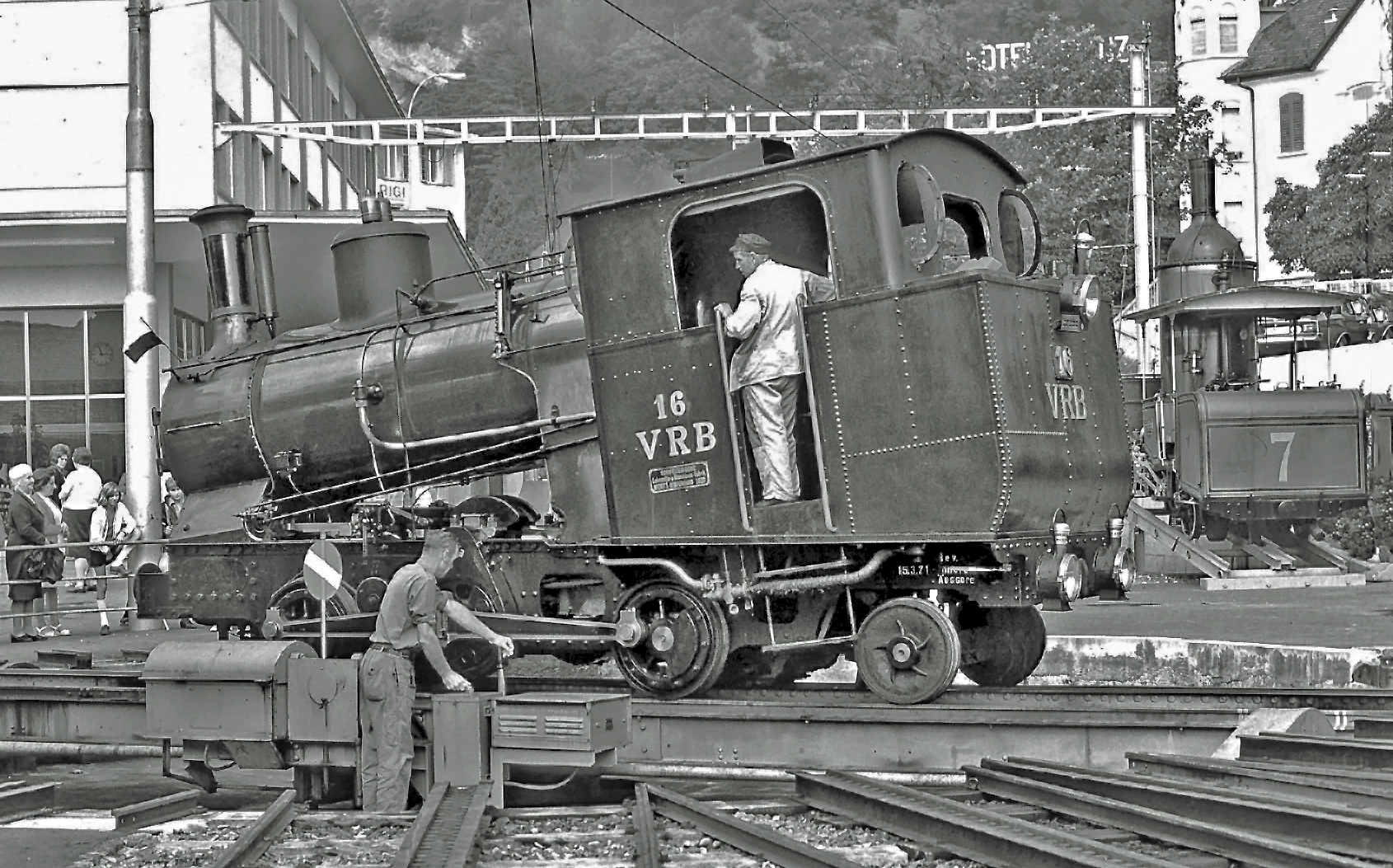 Lok 16  Vitznau-Rigi Bahn 1971 