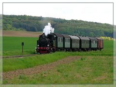 Lok 20 zu Gast auf der Kandertalbahn