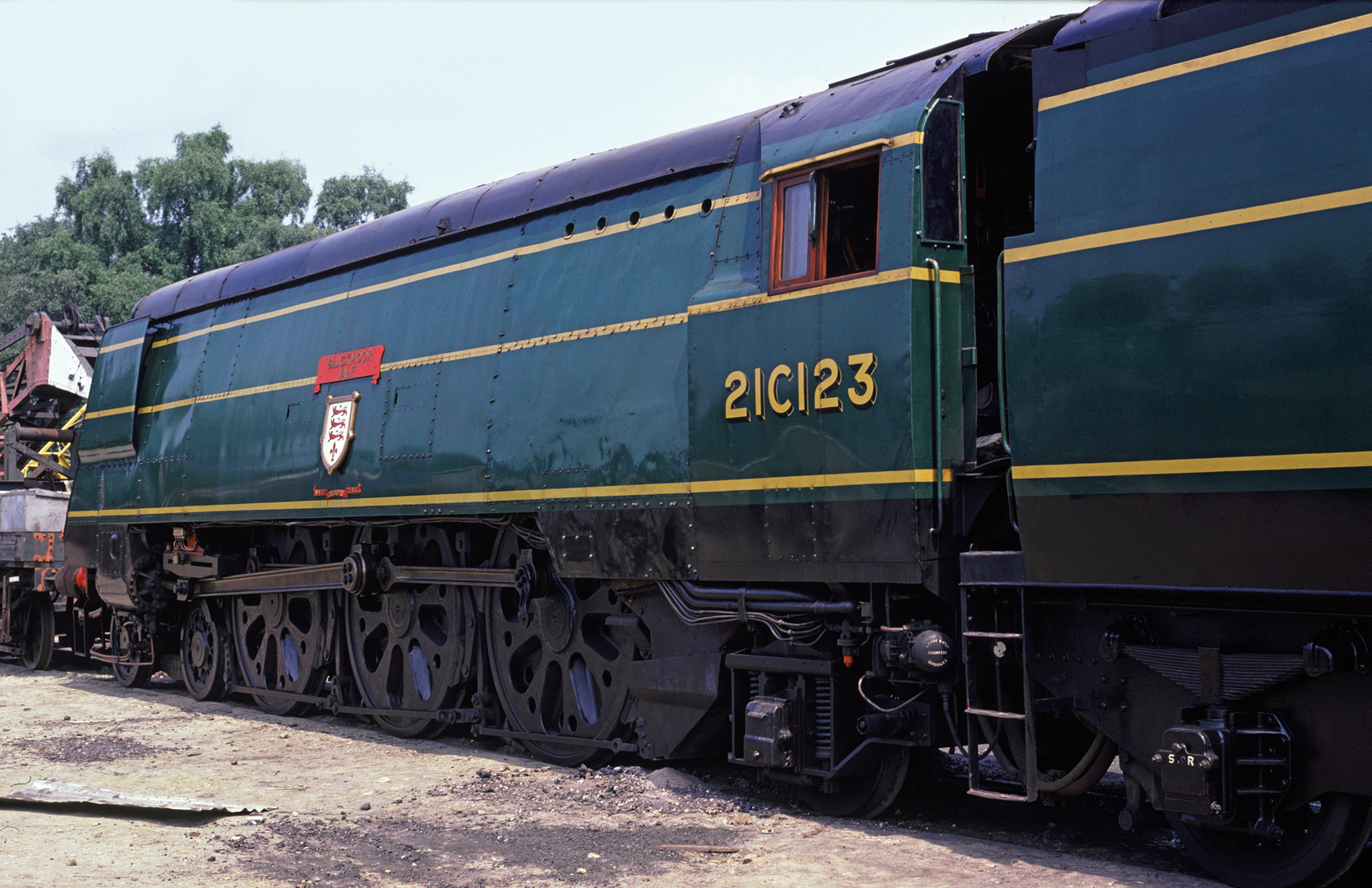  Lok 21C123  Blue Bell Railway Sheffield-Park Aug. 1978