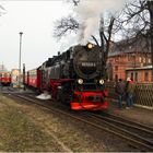 Lok 99 7232-4 mit Sonderzug (17.02.2018) #1