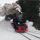 Lok 99 7234-0 mit Zug 8941 Ausfahrt Richtung Brocken. #2