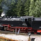 Lok 997234-0 der Harzer Schmalspurbahnen Im Bahnhof Schierke