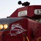Lok auf Lok, Logo auf der EMD SD40T-2 von RJ Corman Railroad Company