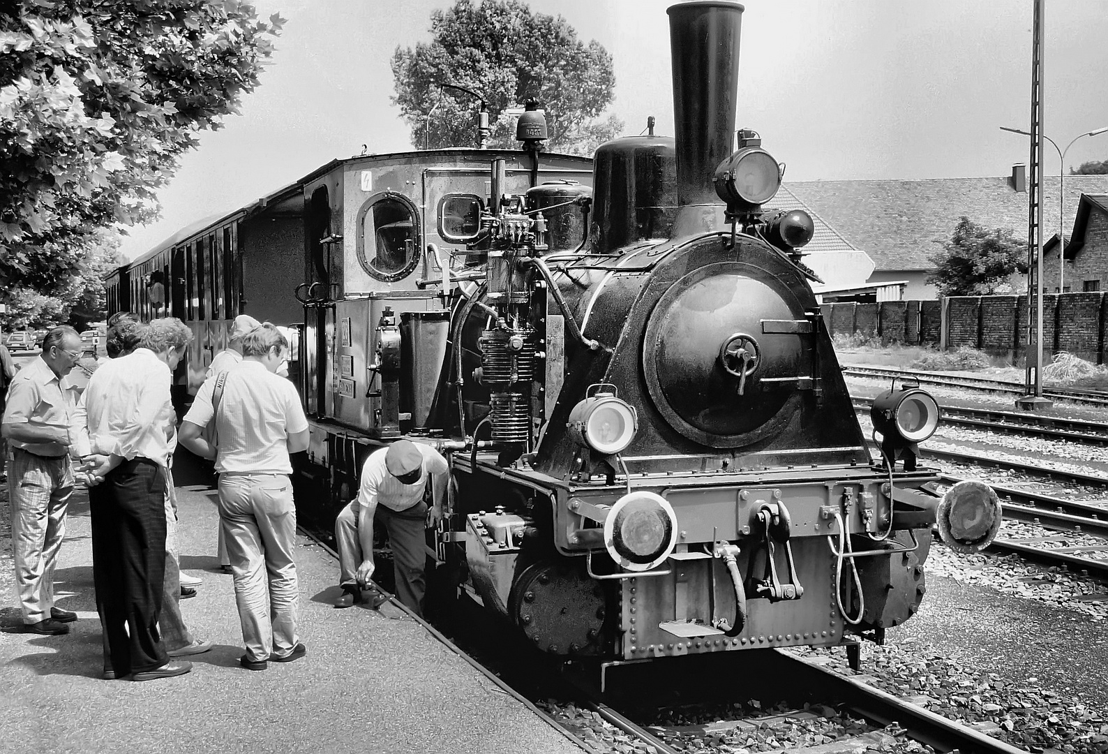 Lok Badenia auf der Achernbahn