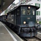 Lok Be 4/4 Nr. 15 der Bodensee-Toggenburg-Bahn bei einer Sonderfahrt im Bf. Rüti ZH