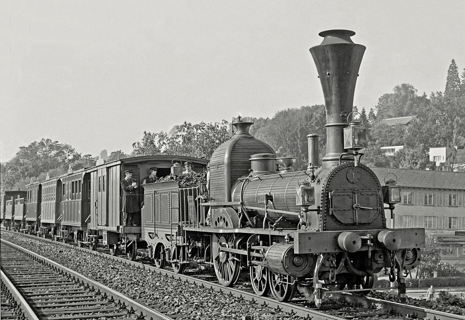 Lok D 1/3 Limmat  "Spanisch-Brötlibahn " 1980 10.11.10.