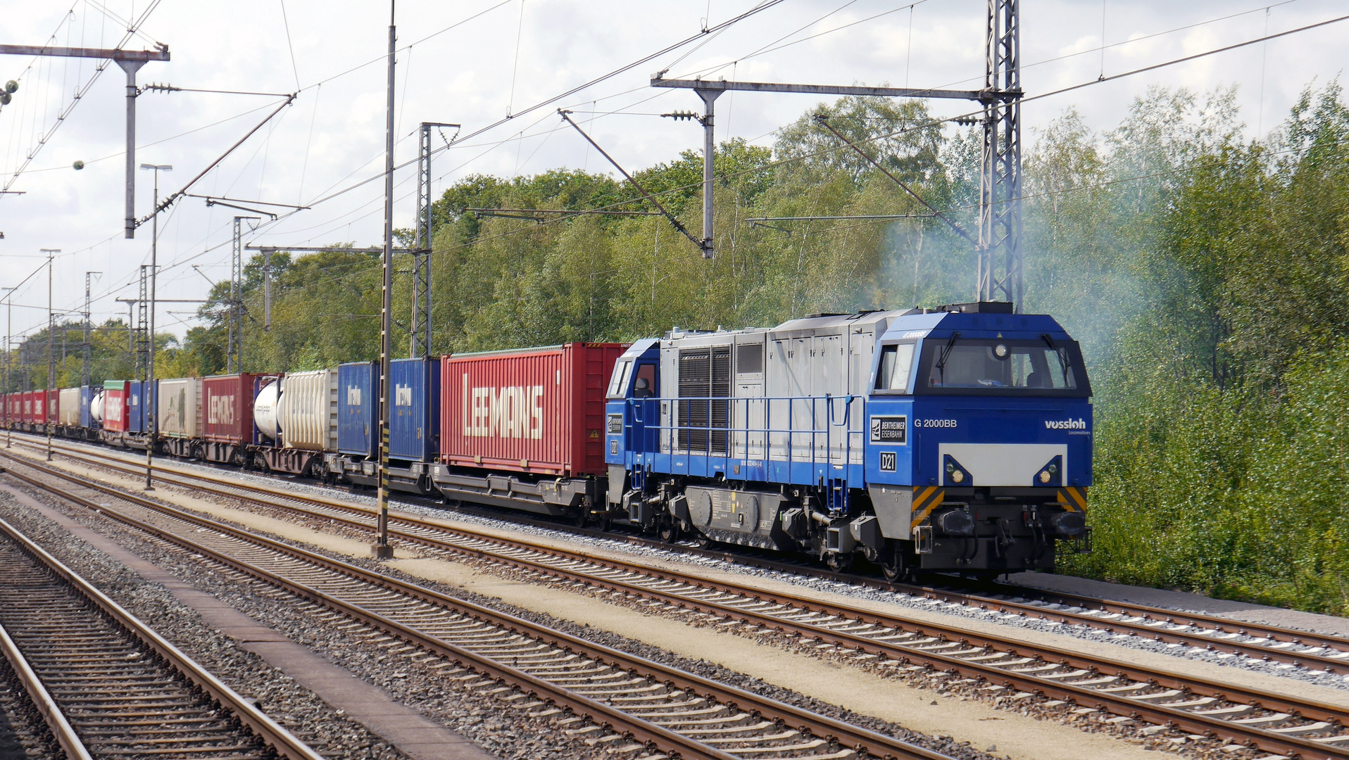 Lok D21 der Bentheimer Eisenbahn