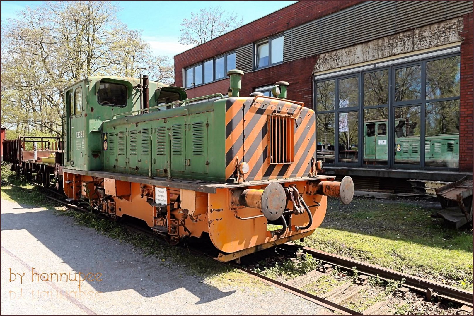 Lok im Landschaftspark Duisburg