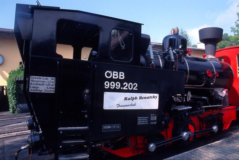 Lok ÖBB 999.202 der Schafbergbahn am Wolfgangsee