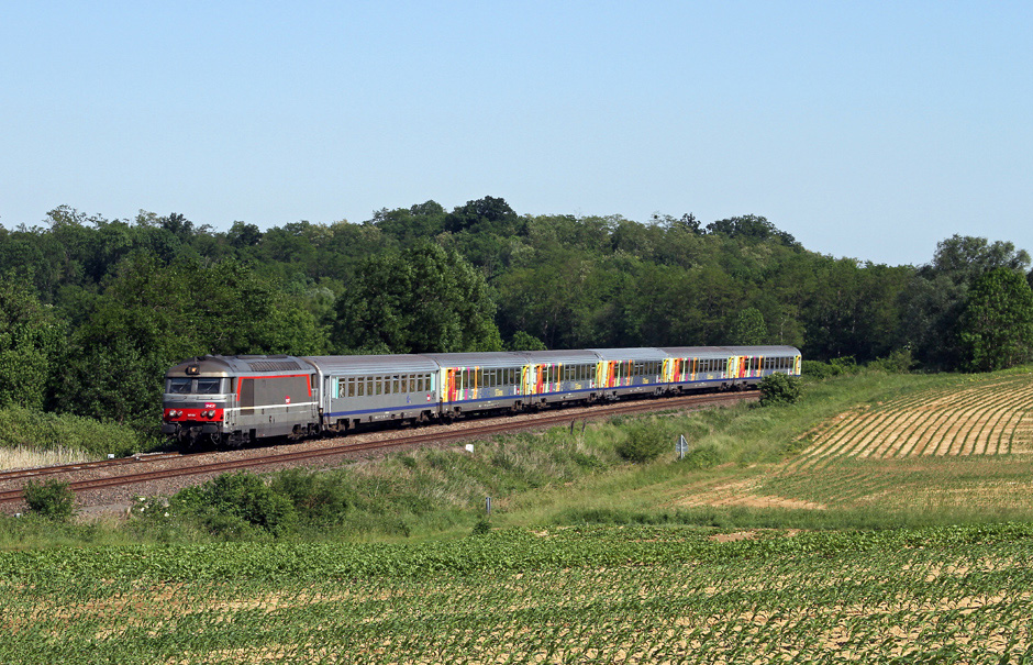 Lokbespannt über die Ligne 9