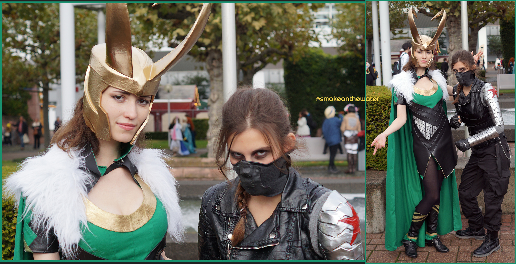 Loki Laufeyson aus "Thor" und Winter Soldier aus "Captain America"