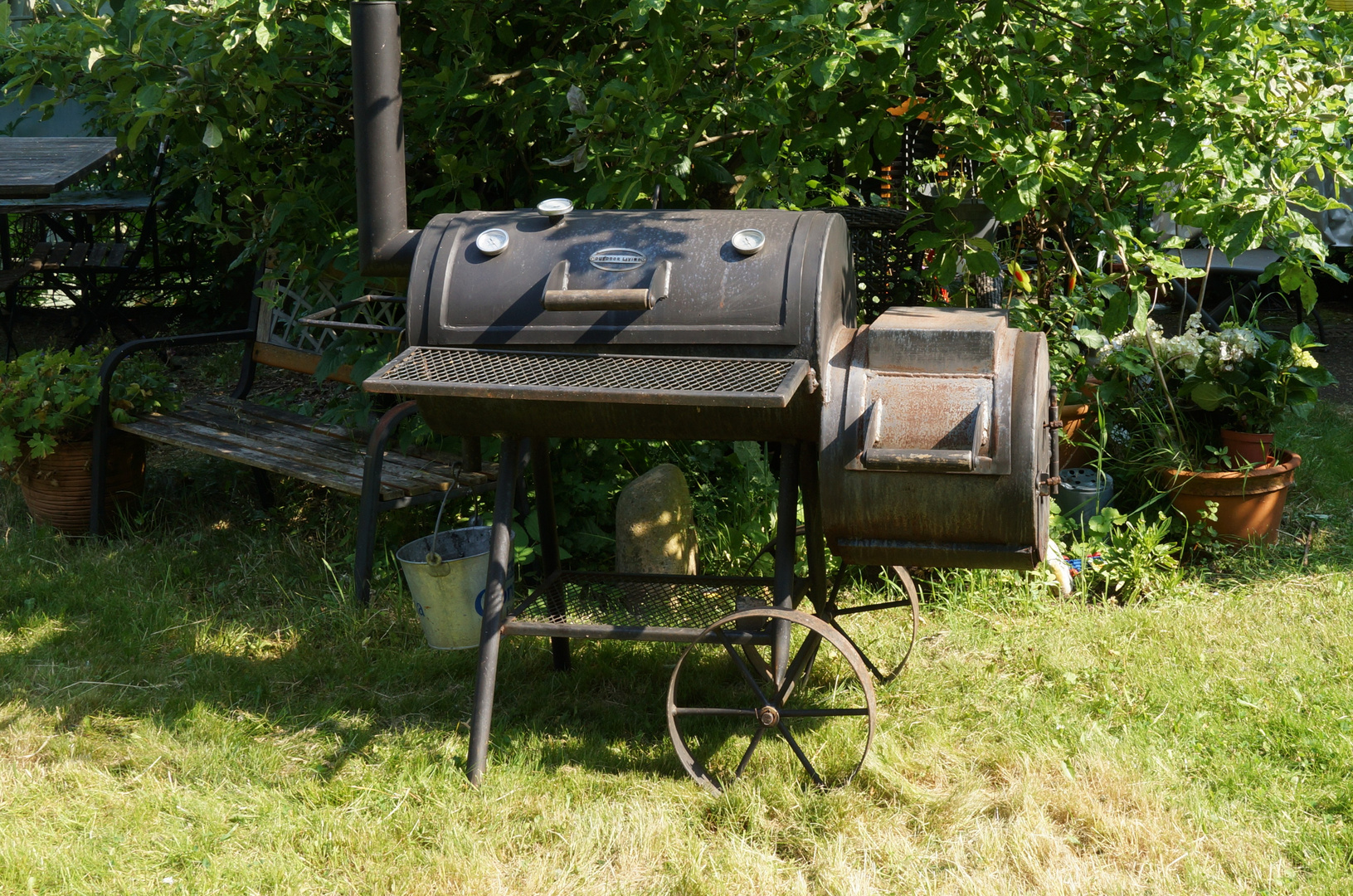 Lokomobil oder nur ein Grill