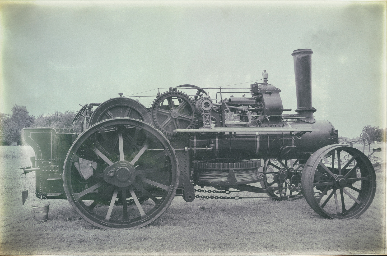 Lokomobile bei den Historischen Feldtagen 2014 in Nordhorn