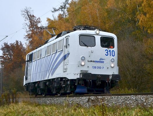 Lokomotion 139 310 Lz in Richtung München bei Langenbach
