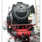 Lokomotive 23042 unter Dampf