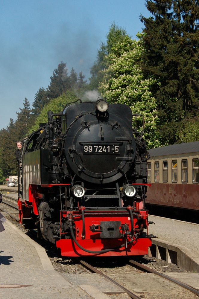 Lokomotive der Brockenbahn