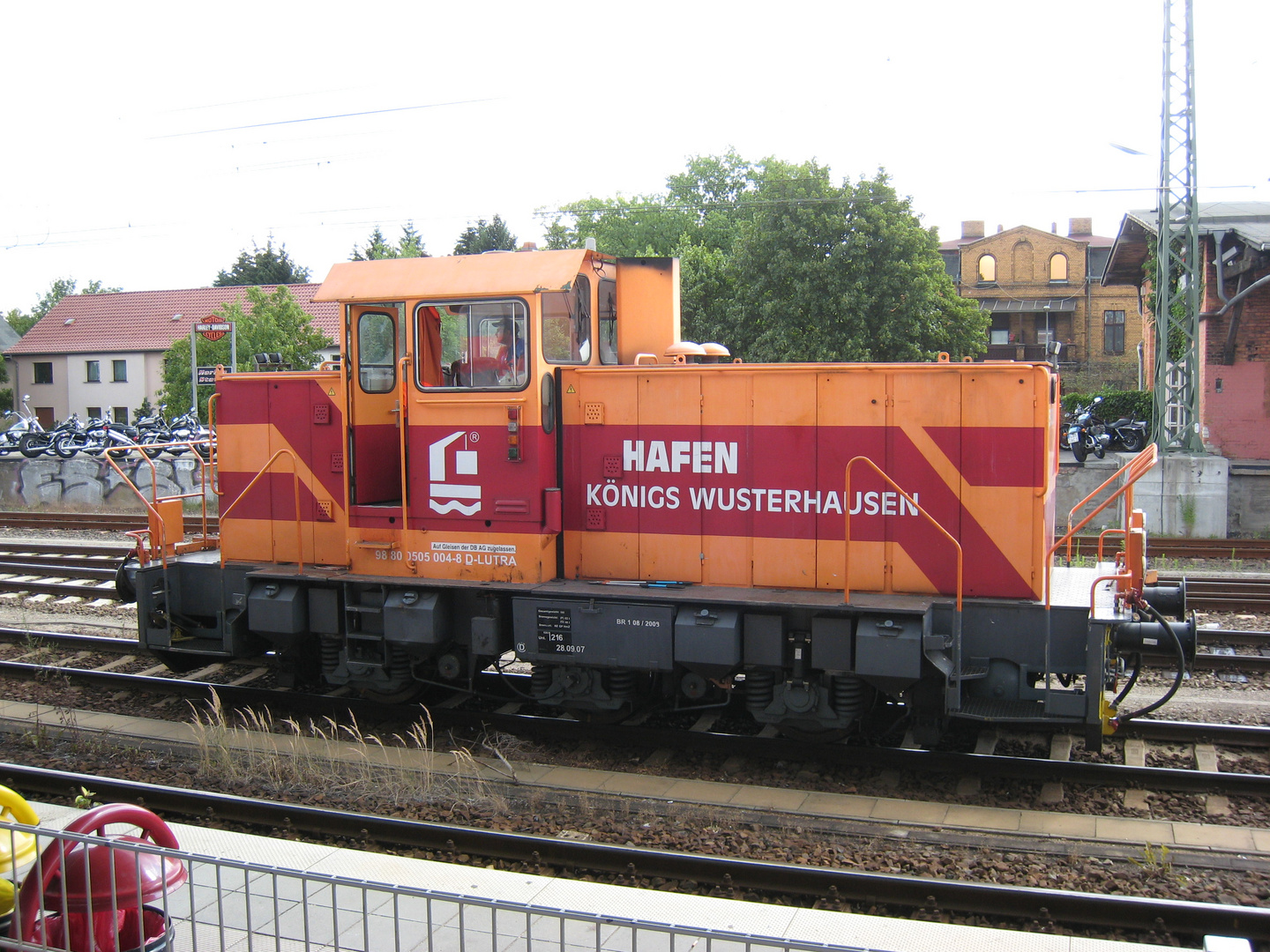 Lokomotive der Hafenbahn Königs Wusterhausen