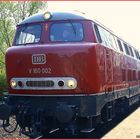 Lokomotive V 160 002 aus dem Baujahr 1960