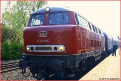 Lokomotive V 160 002 aus dem Baujahr 1960