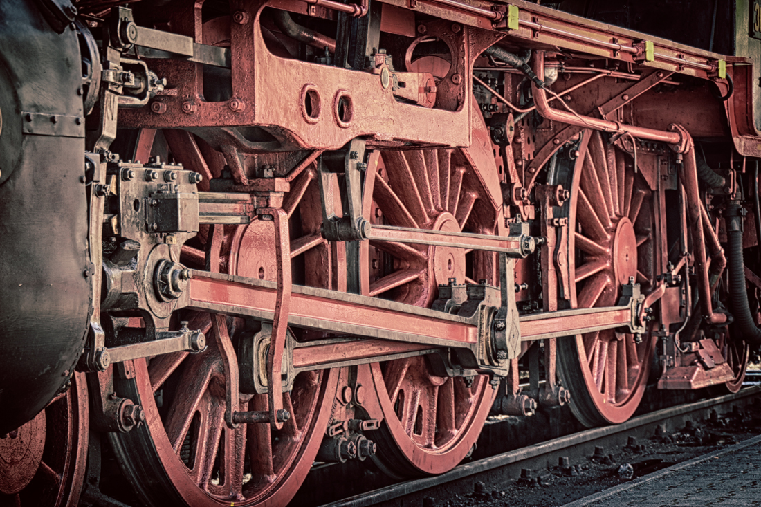 Lokomotiven Detail
