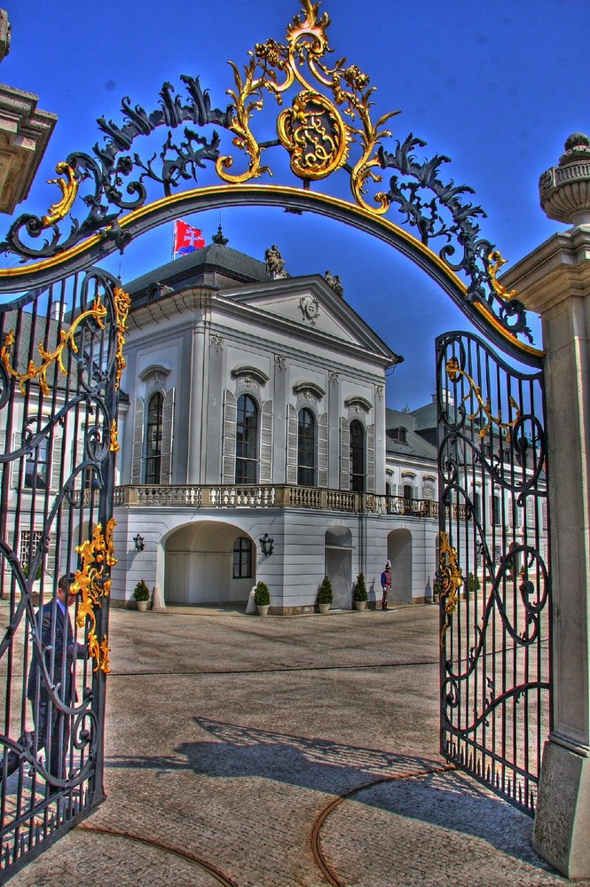 Lokowitz Palais Bratislava - Sitz des slovakischen Präsidenten