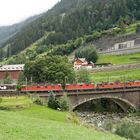 Lokparade auf dem Wattinger Viadukt