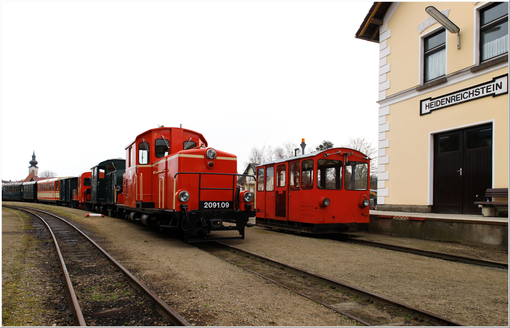 Lokparade in Heidenreichstein