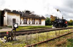 Lokschuppen am Bahnhof Litschau