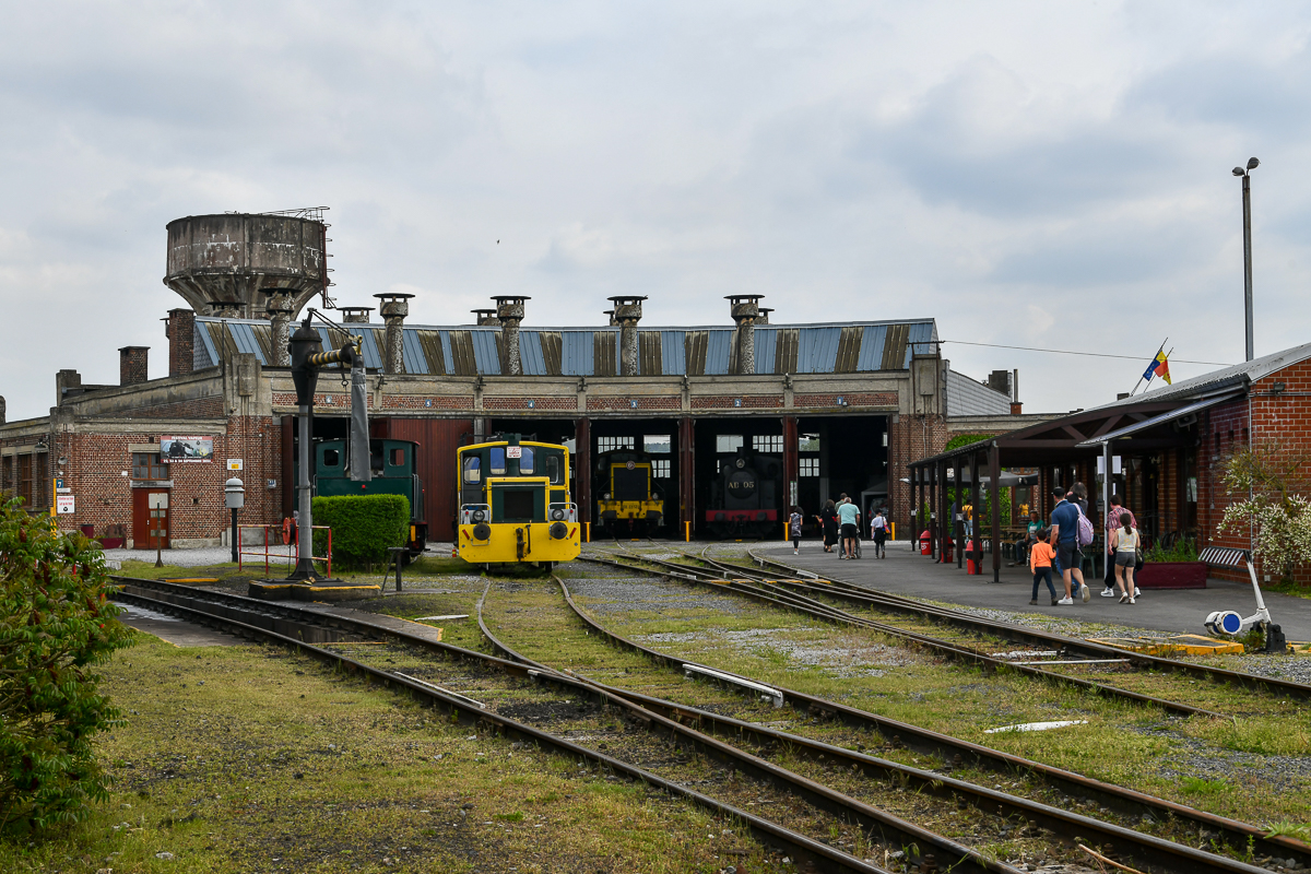 Lokschuppen der CFV3V in Marienbourg  (B)