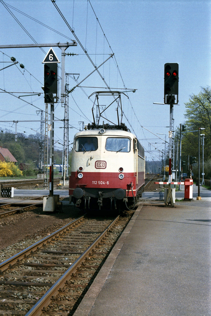 Lokwechsel im Bahnhof Bad Bentheim (2)