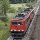 Lokzug - 155 039-1, ? und 189 020-1 DB