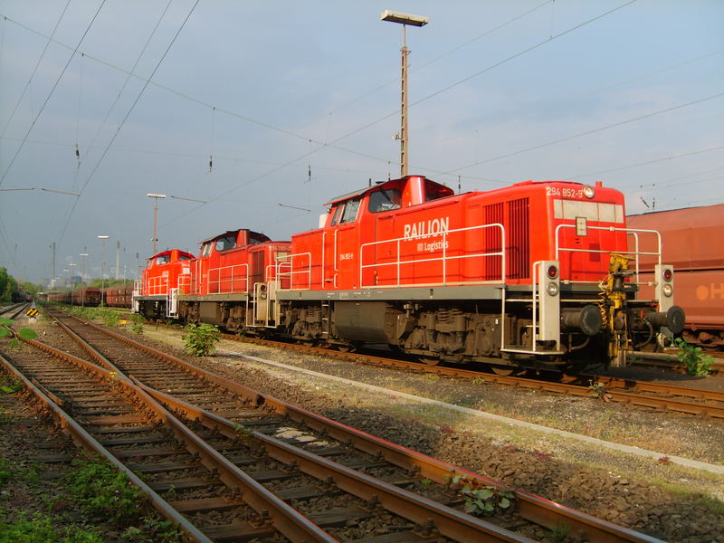 Lokzug 294er in Gladbeck West