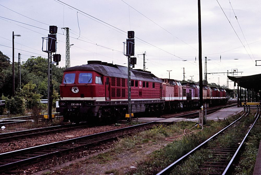 Lokzug in Erfurt