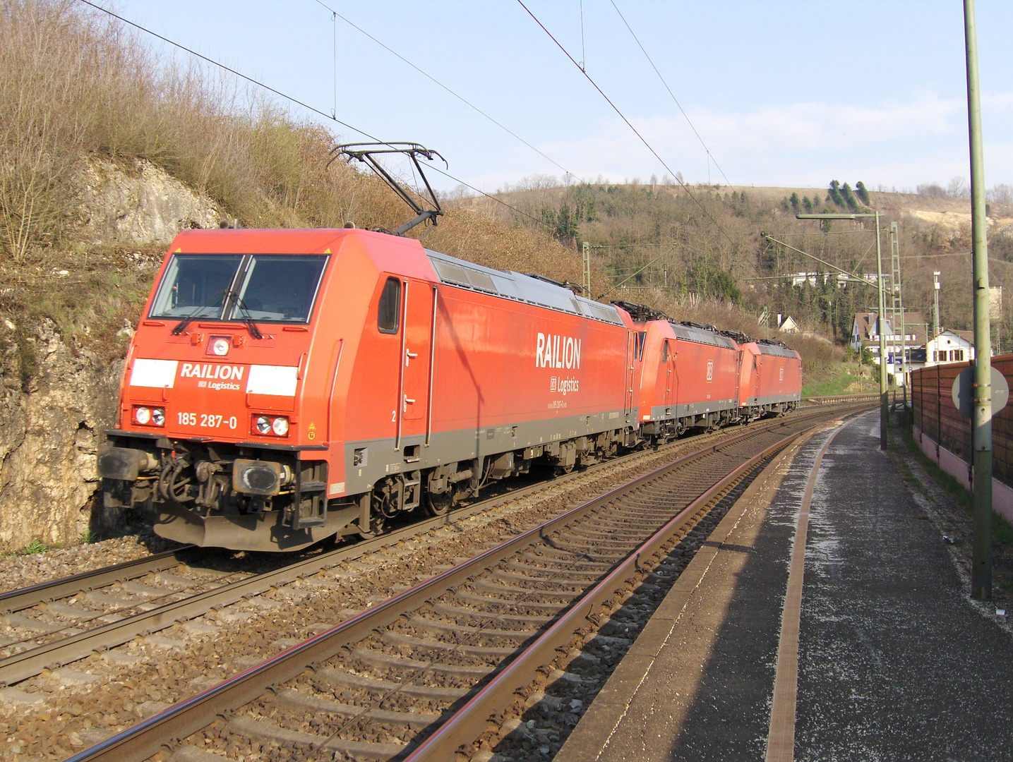 Lokzug in Istein