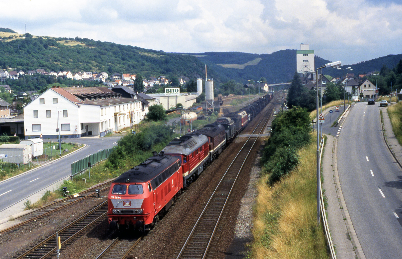 Lokzug nach Hermeskeil bei Kirn im Nahetal(2)