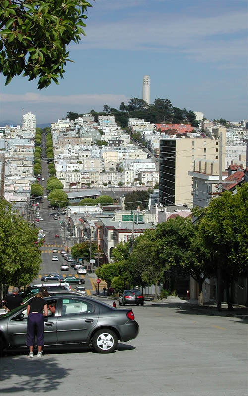 Lombard Street to Coit Tower