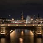 Lombardsbrücke in neuem Glanz