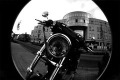 lomographierte harley