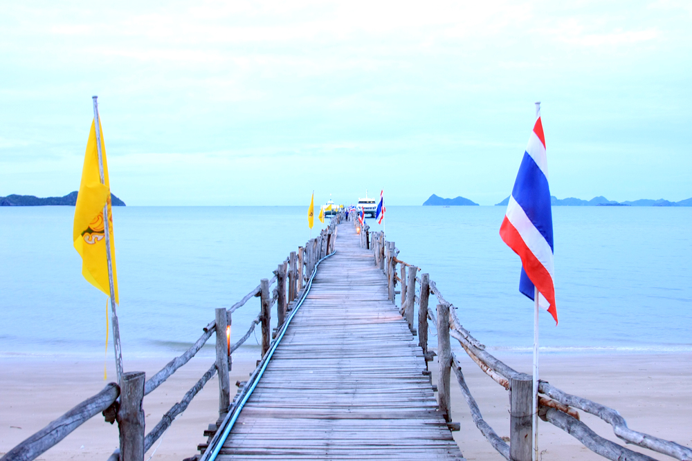 Lompraya-Pier bei Chumphon