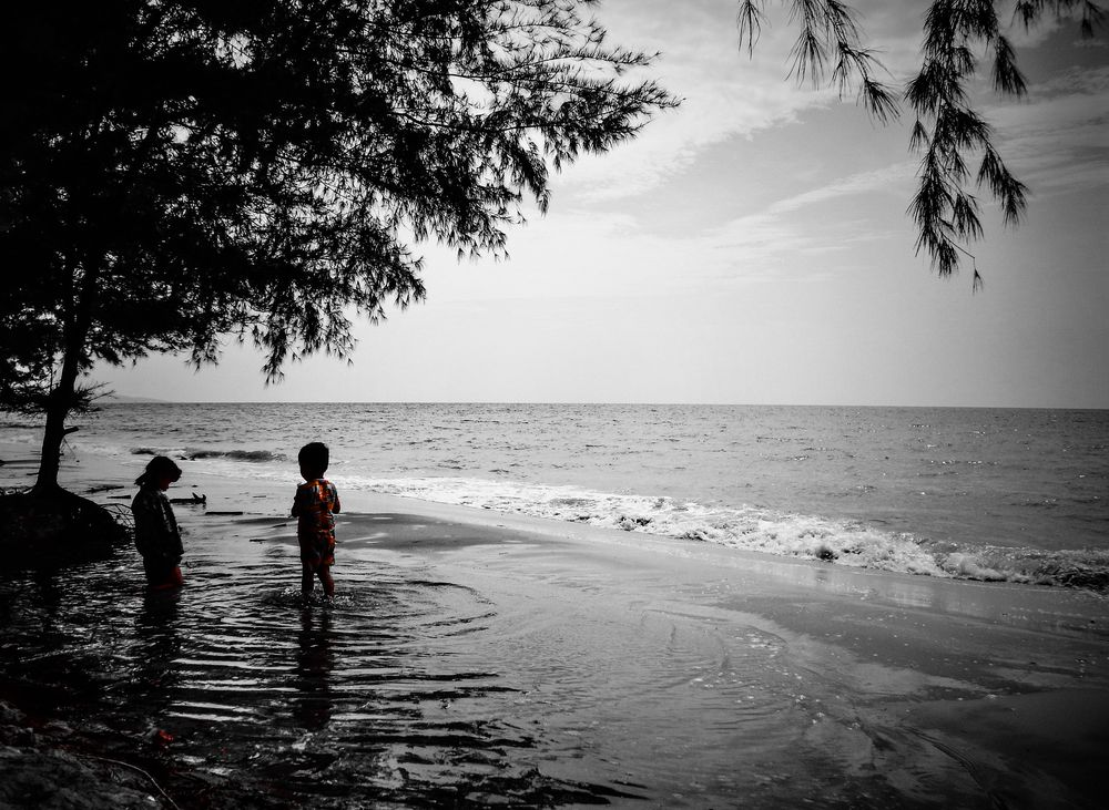 L'onde et les enfants