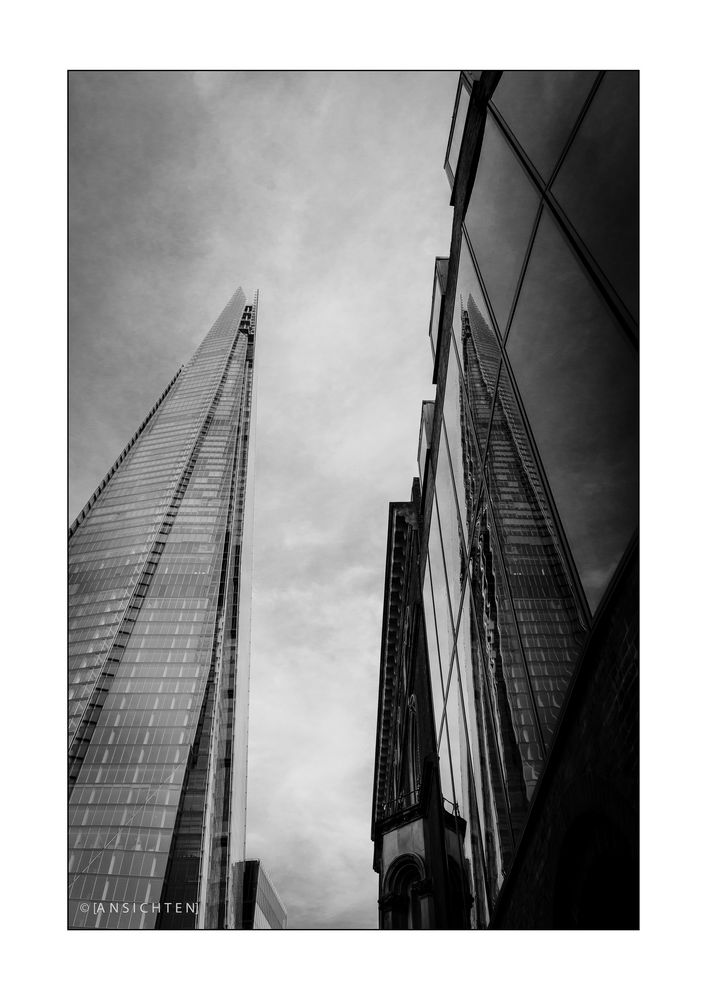 London 010 - The SHARD in the Mirror