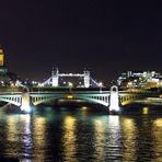 London at night...