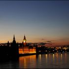 London at night